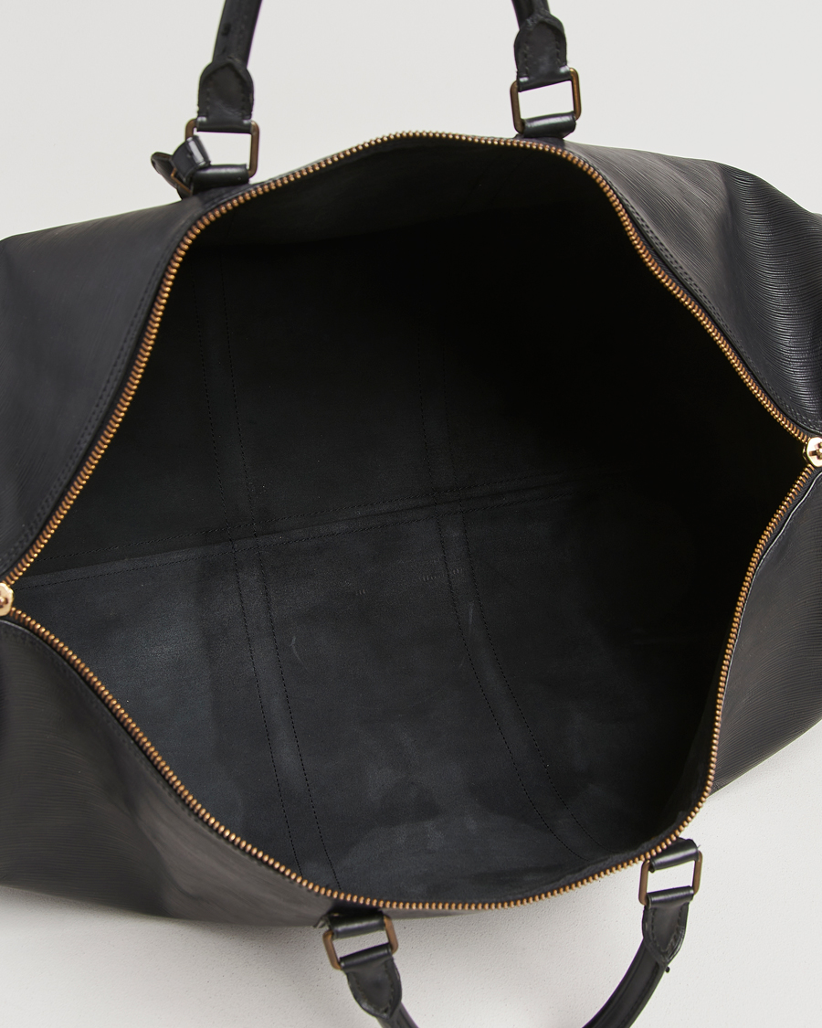 Herren | Louis Vuitton Pre-Owned Keepall 60 Epi Leather Black | Louis Vuitton Pre-Owned | Keepall 60 Epi Leather Black