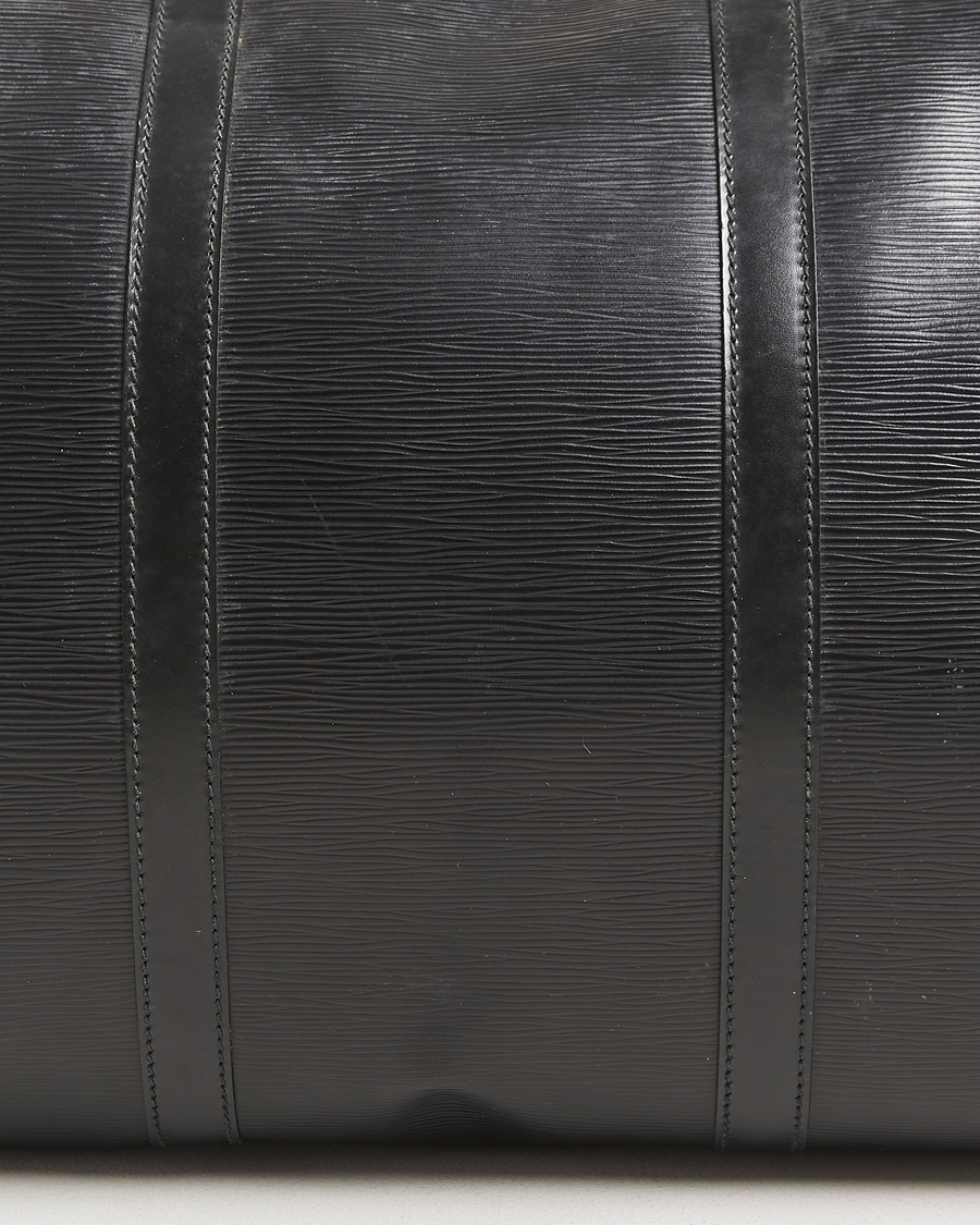 Herren | Louis Vuitton Pre-Owned Keepall 60 Epi Leather Black | Louis Vuitton Pre-Owned | Keepall 60 Epi Leather Black