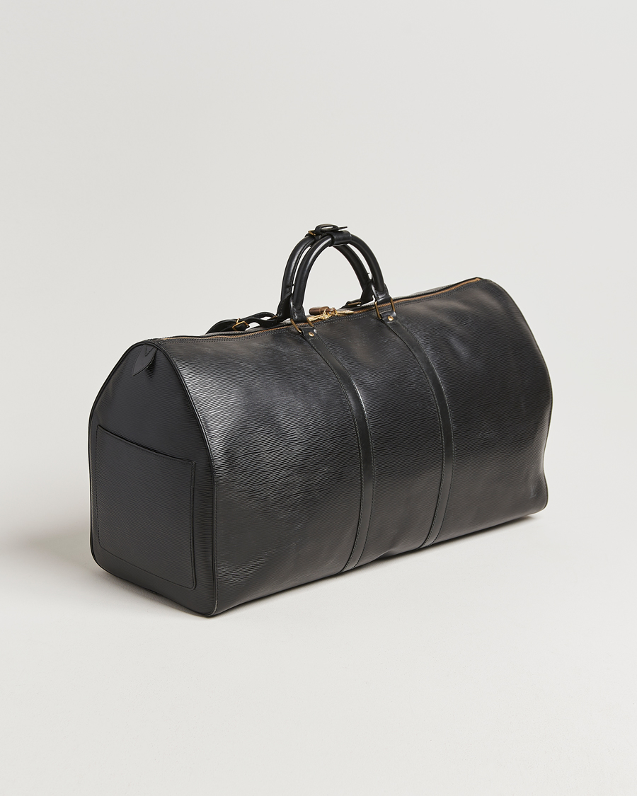 Herren | Louis Vuitton Pre-Owned Keepall 60 Epi Leather Black | Louis Vuitton Pre-Owned | Keepall 60 Epi Leather Black