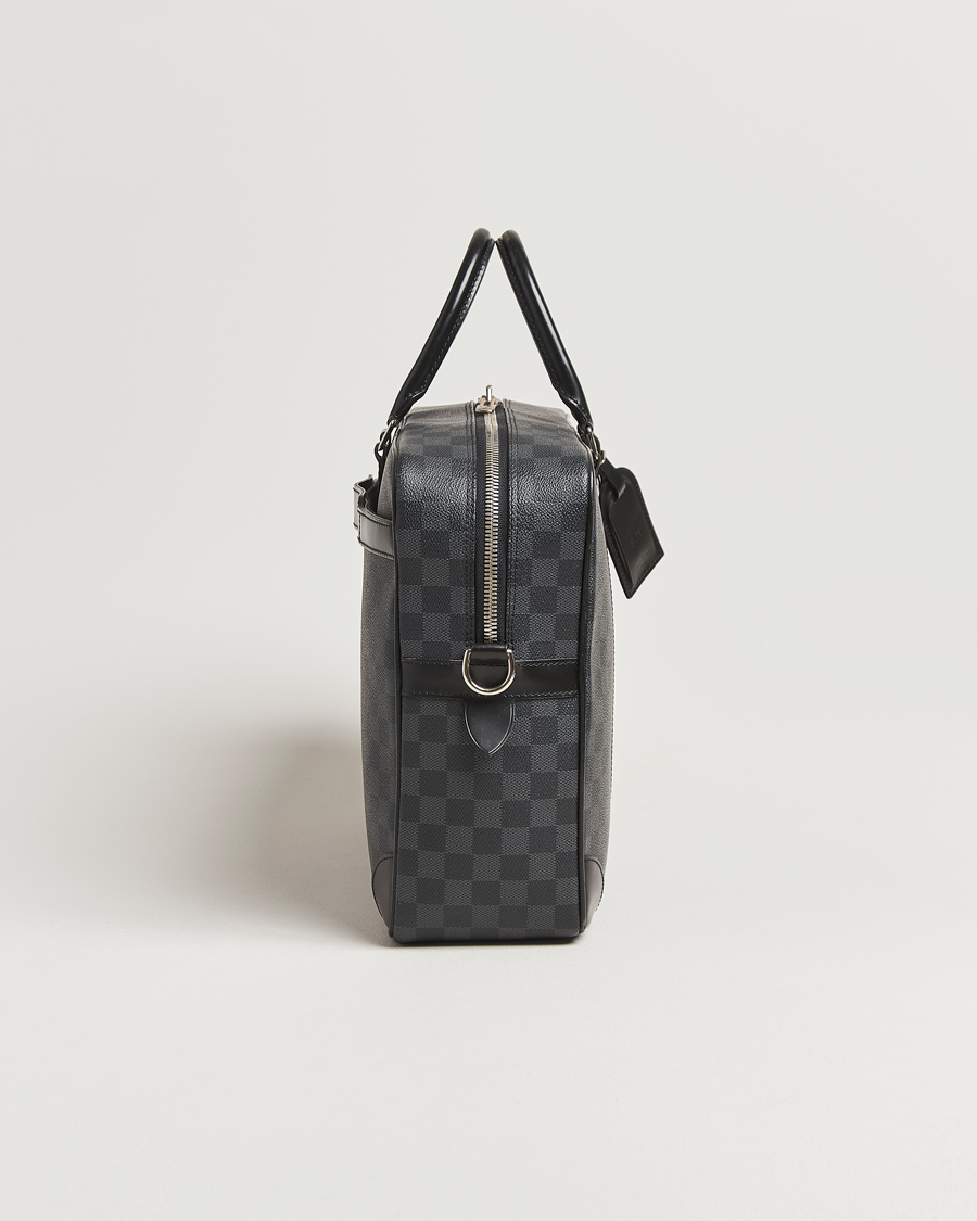 Herren | Louis Vuitton Pre-Owned Porte-Documents Voyage Briefcase Damier Graphite | Louis Vuitton Pre-Owned | Porte-Documents Voyage Briefcase Damier Graphite