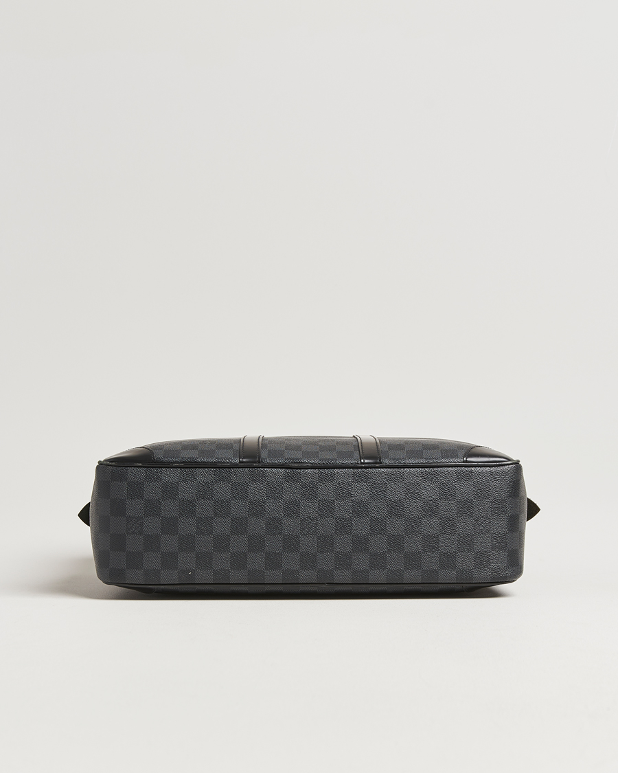 Herren | Louis Vuitton Pre-Owned Porte-Documents Voyage Briefcase Damier Graphite | Louis Vuitton Pre-Owned | Porte-Documents Voyage Briefcase Damier Graphite