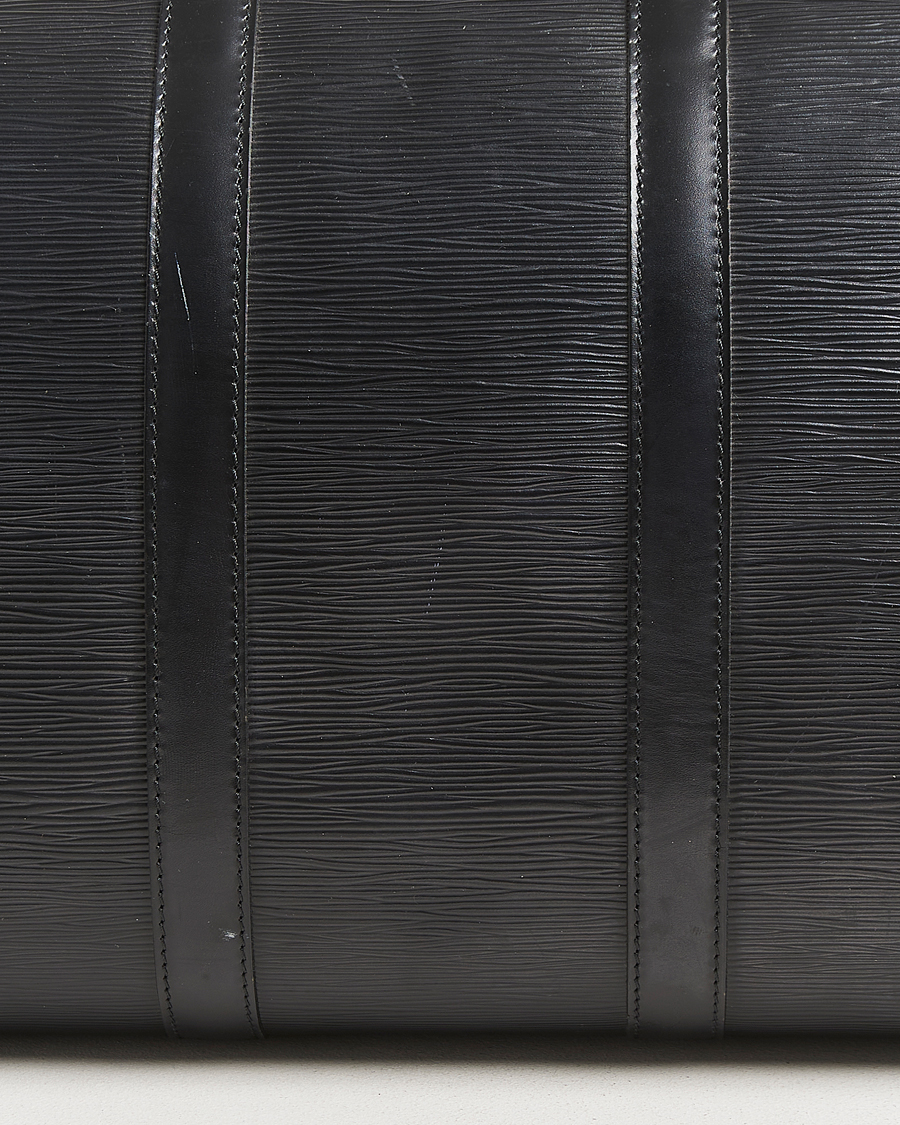 Herren | Louis Vuitton Pre-Owned Keepall 45 Epi Leather Black | Louis Vuitton Pre-Owned | Keepall 45 Epi Leather Black