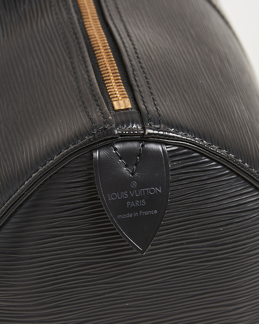 Herren | Louis Vuitton Pre-Owned Keepall 45 Epi Leather Black | Louis Vuitton Pre-Owned | Keepall 45 Epi Leather Black
