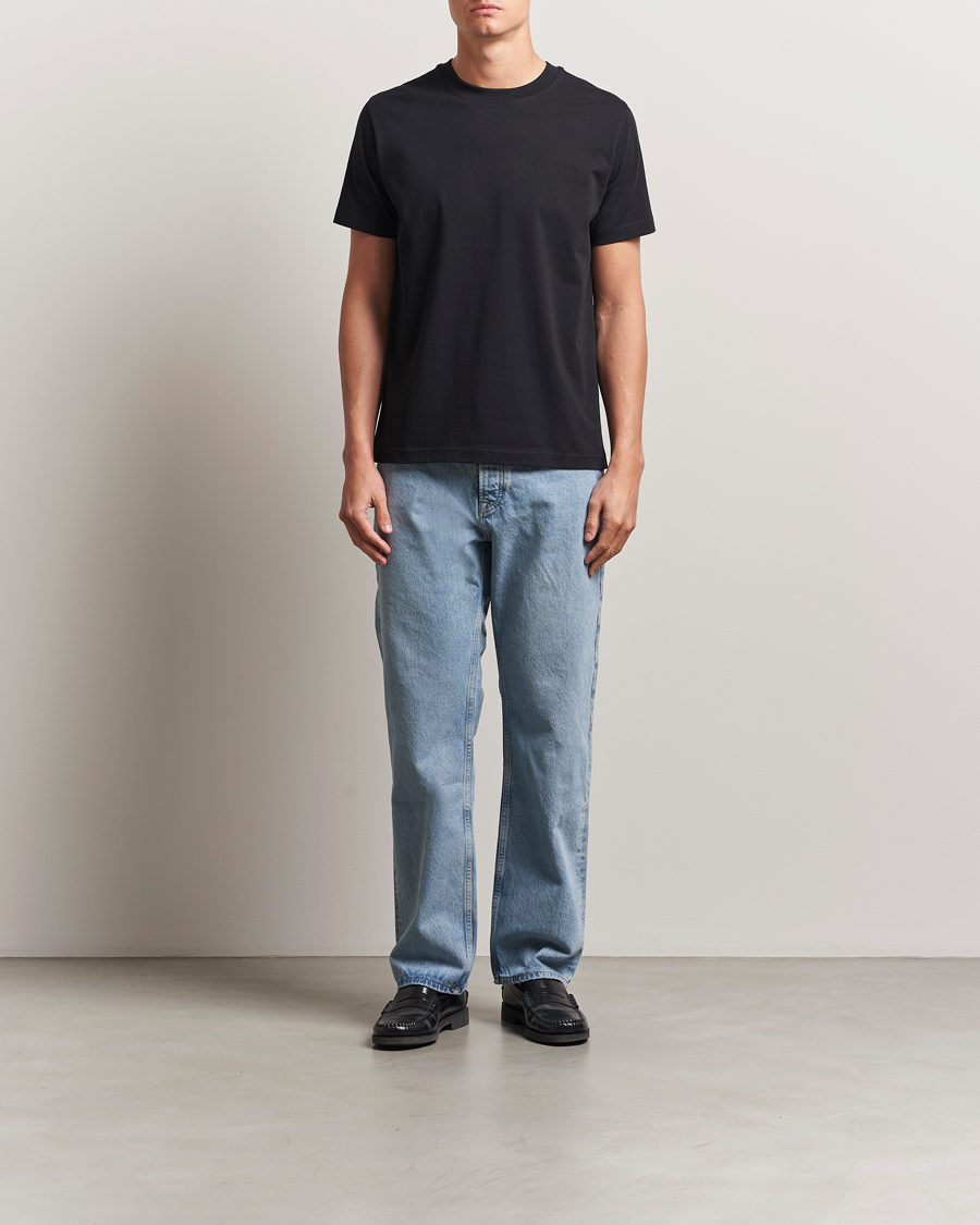 Herren | T-Shirts | A.P.C. | Embroidered APC T-Shirt Black