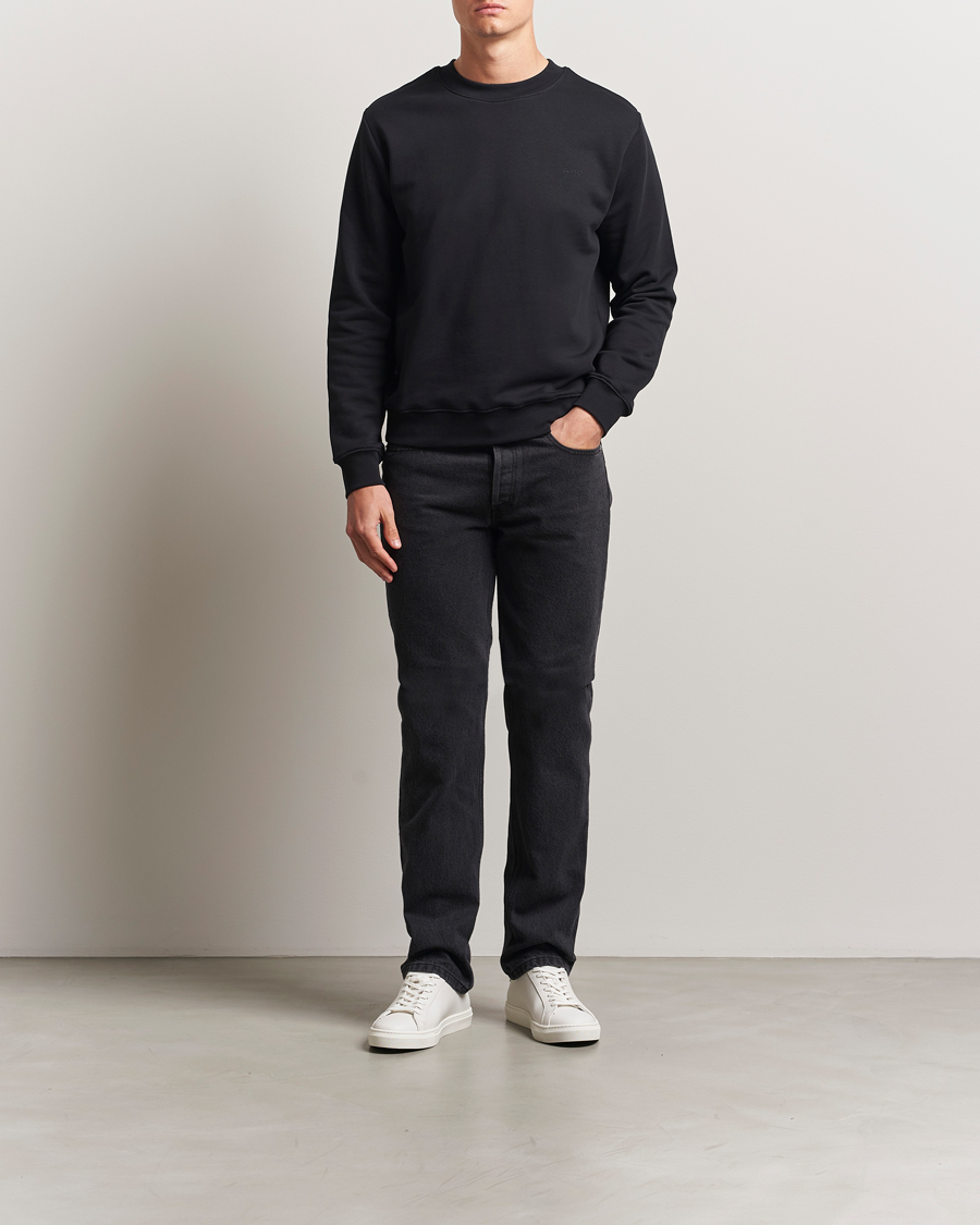 Herren | Pullover | A.P.C. | Embroidered APC Sweatshirt Black