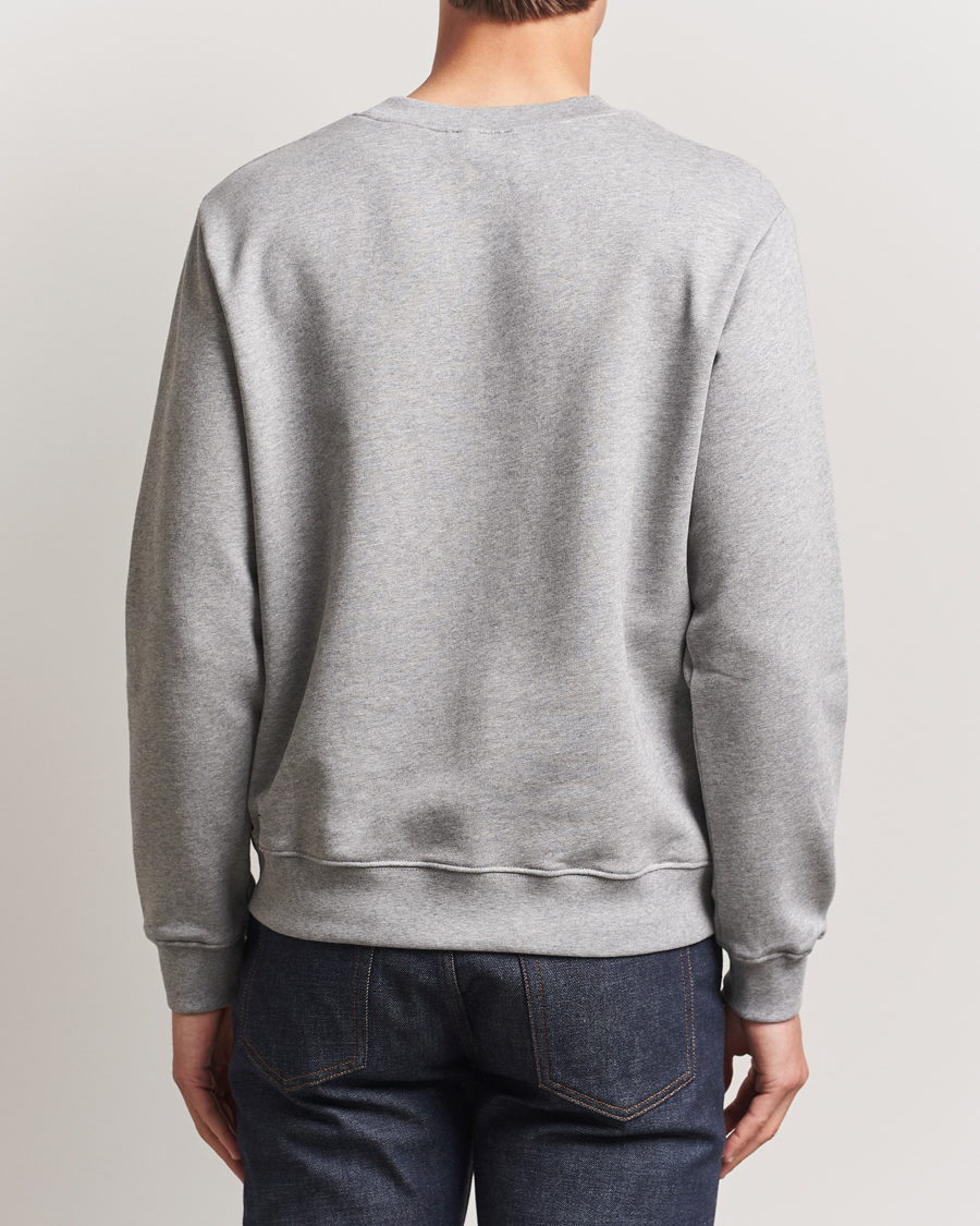 Herren | Pullover | A.P.C. | Embroidered APC Sweatshirt Heather Grey