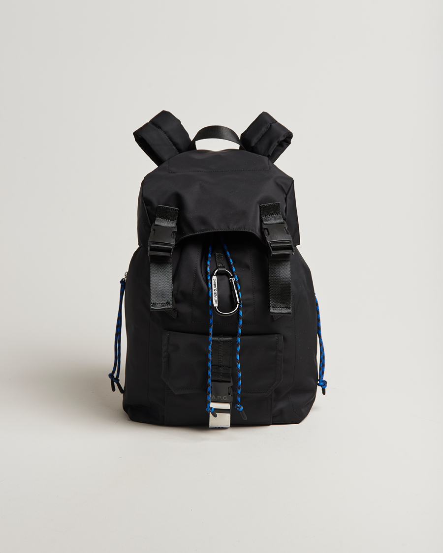 Herren | A.P.C. Trek Backpack Black | A.P.C. | Trek Backpack Black