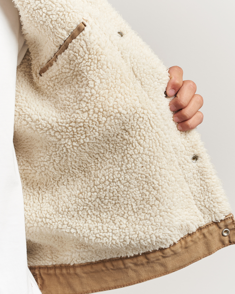 Herren | Jacken | Levi's | Type 3 Sherpa Trucker Ermine Brown