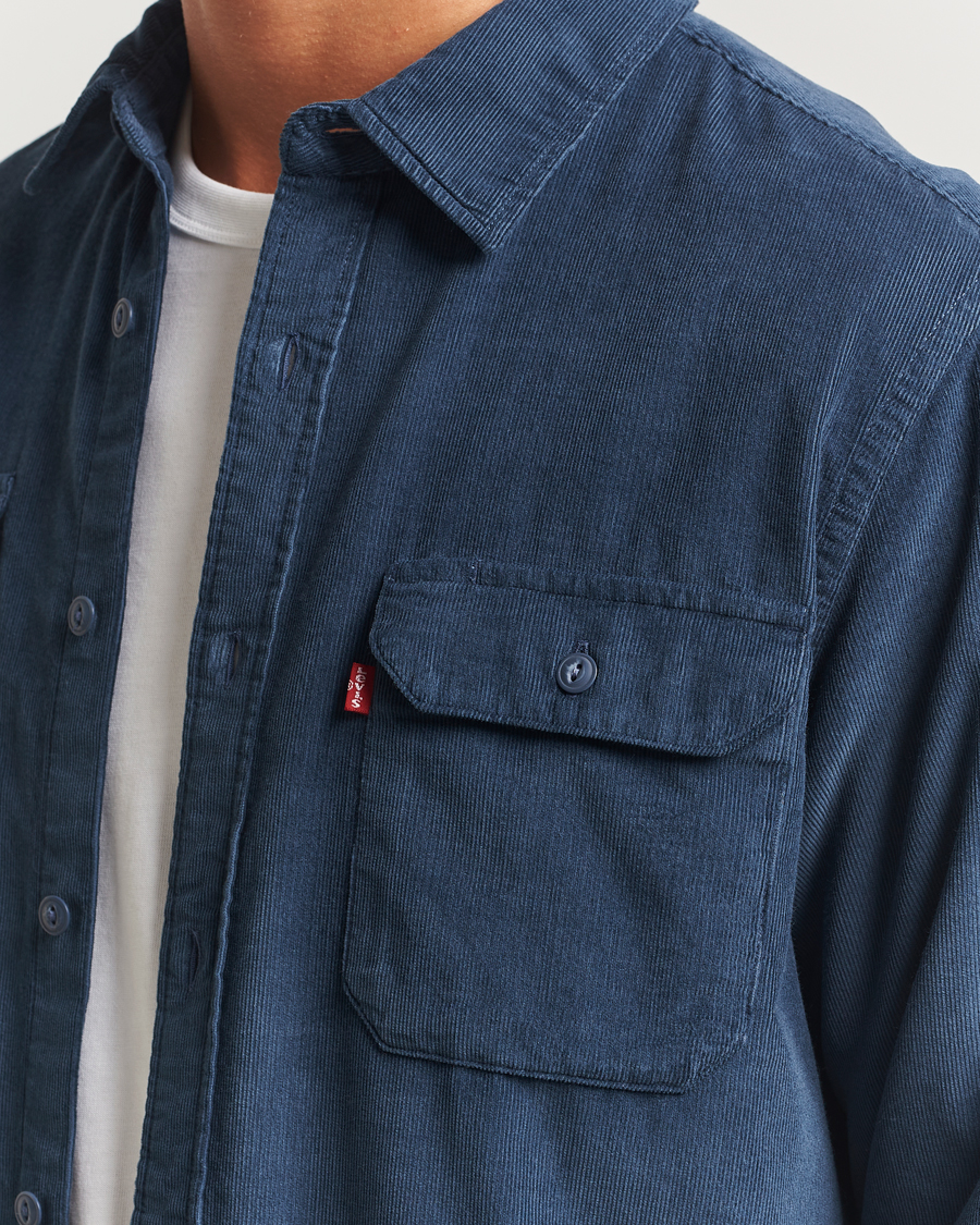 Herren | Hemden | Levi's | Jackson Corduroy Worker Shirt Zodiac Blue