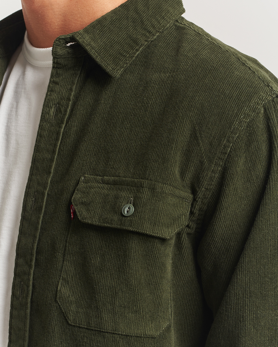 Herren | Hemden | Levi's | Jackson Corduroy Worker Shirt Dark Green