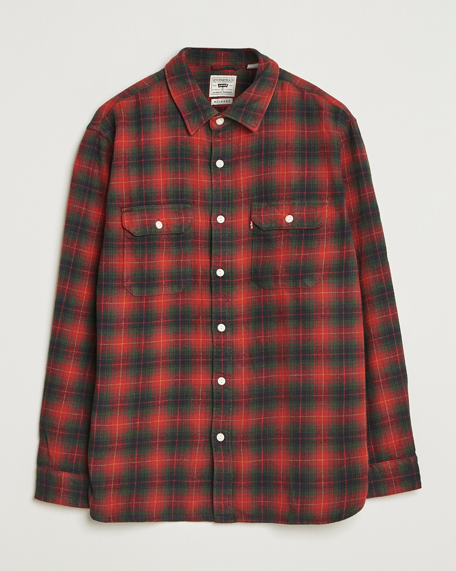 Herren | Hemden | Levi's | Jackson Worker Shirt Rythmic Red