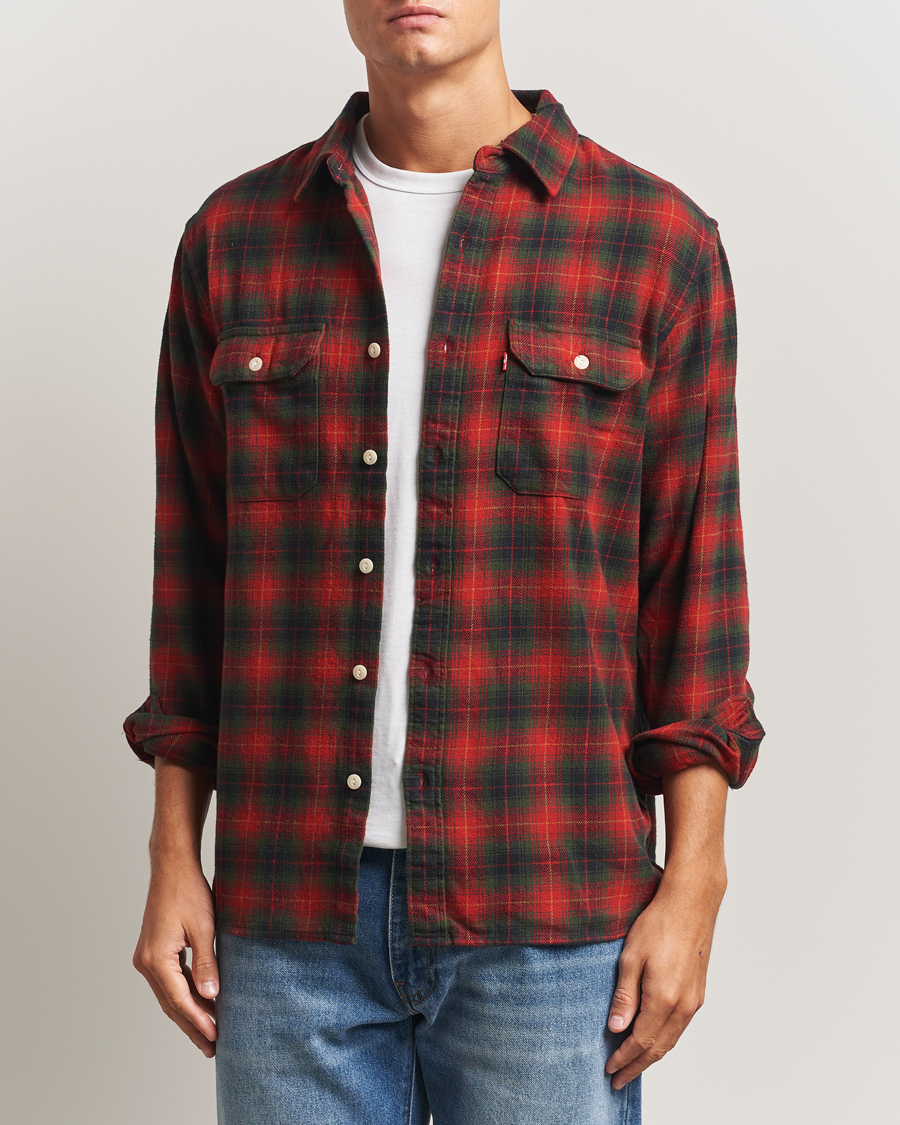 Herren | Hemden | Levi's | Jackson Worker Shirt Rythmic Red
