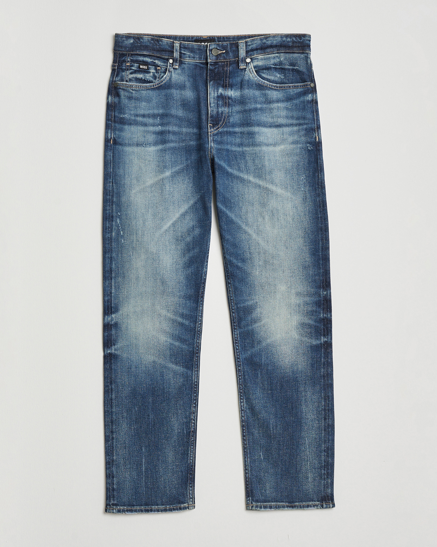 Herren | Jeans | BOSS BLACK | Ogden Regular Fit Jeans Medium Blue