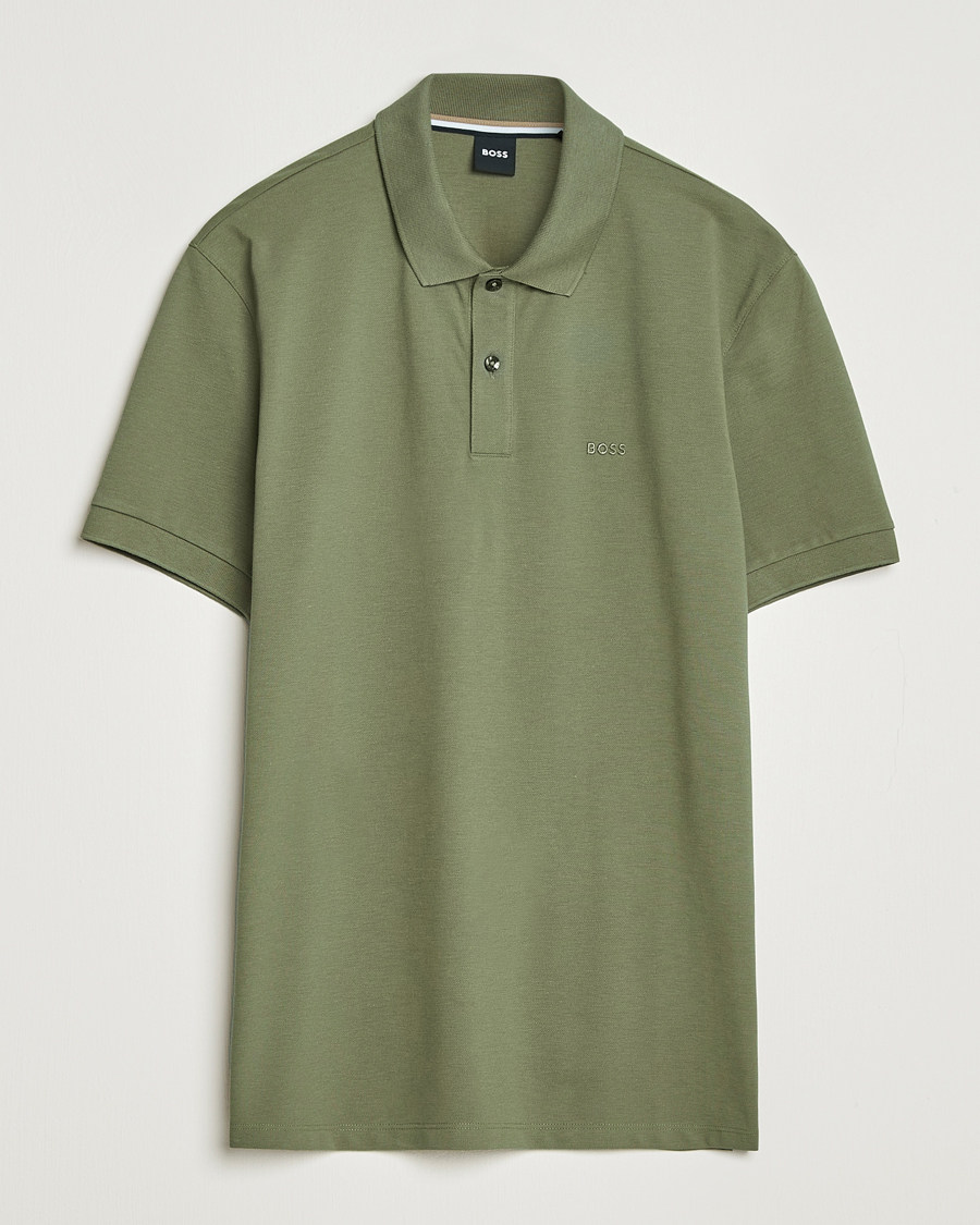 Herren | Poloshirts | BOSS BLACK | Pallas Polo Medium Green