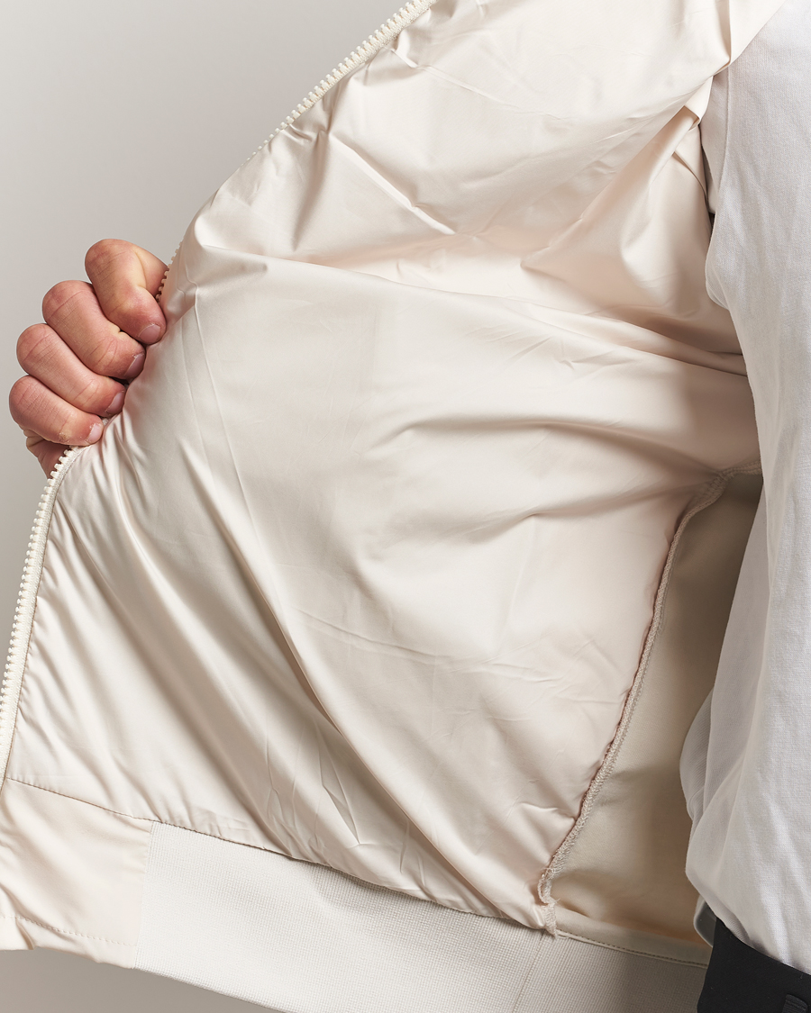 Herren | Pullover | BOSS BLACK | Skiles Hybrid Full Zip Open White