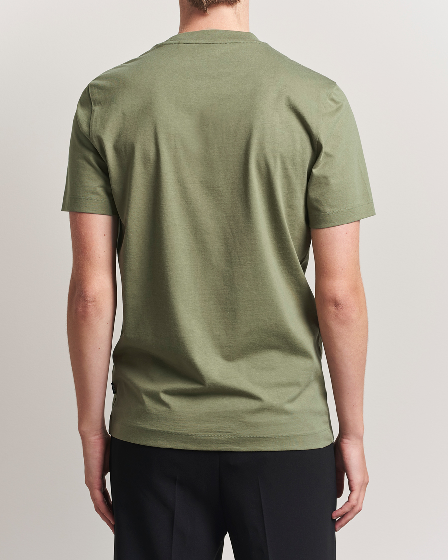 Herren | T-Shirts | BOSS BLACK | Thompson Crew Neck T-Shirt Medium Green