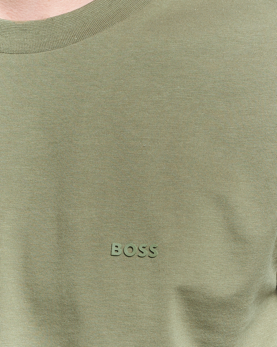 Herren | T-Shirts | BOSS BLACK | Thompson Crew Neck T-Shirt Medium Green