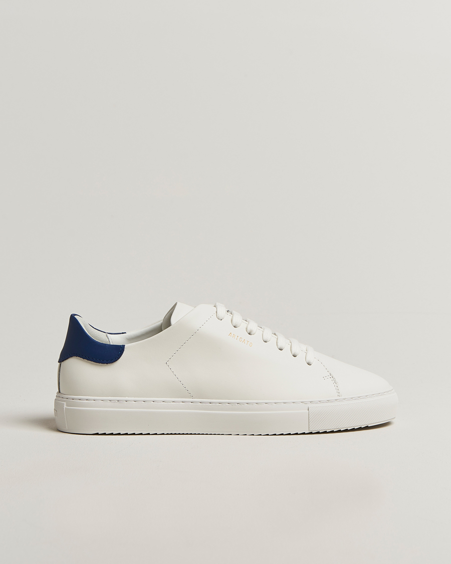 Herren | Axel Arigato Clean 90 Sneaker White/Blue | Axel Arigato | Clean 90 Sneaker White/Blue