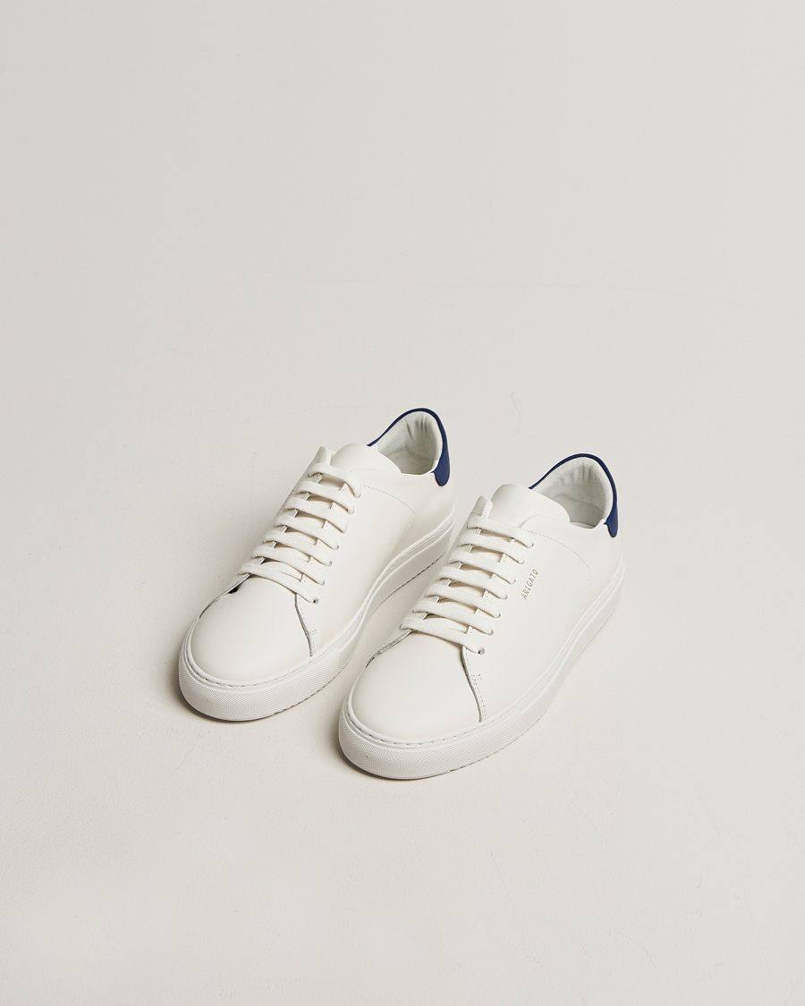 Herren | Axel Arigato Clean 90 Sneaker White/Blue | Axel Arigato | Clean 90 Sneaker White/Blue