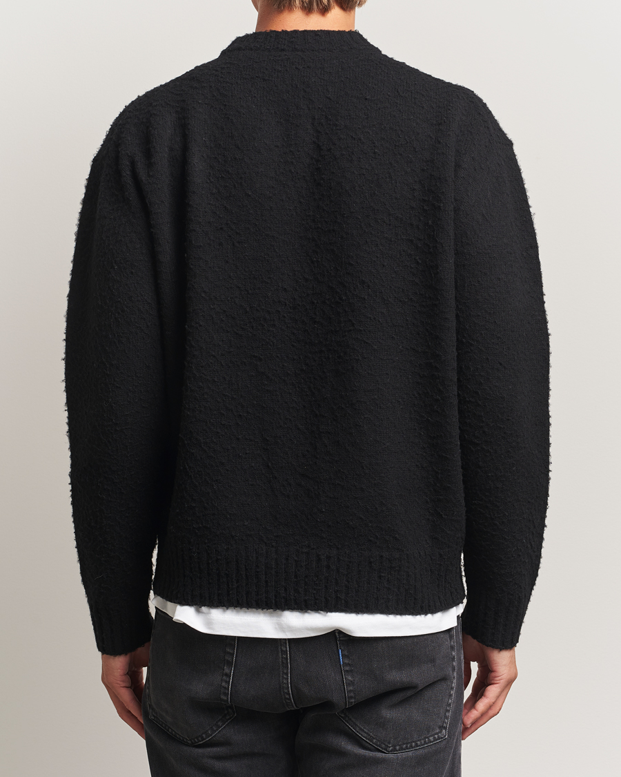 Herren | Pullover | Axel Arigato | Miles Bouclé Knitted Sweater Black