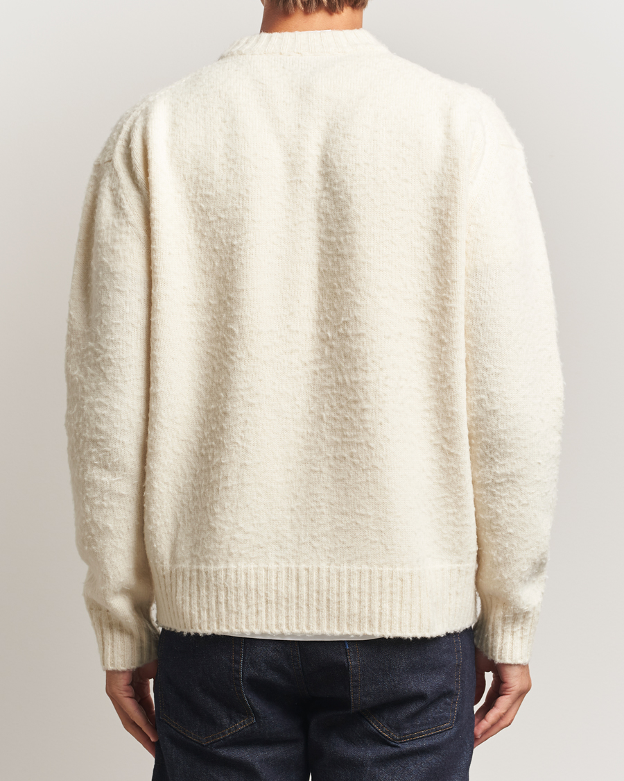 Herren | Pullover | Axel Arigato | Miles Bouclé Knitted Sweater Off White