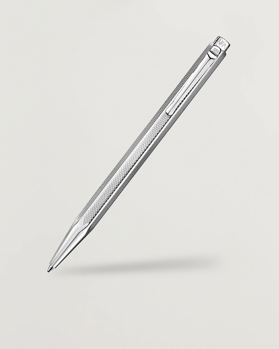 Herren | Caran d' Ache Ecridor Retro Ballpoint Pen Platinum Coated | Caran d'Ache | Caran d' Ache Ecridor Retro Ballpoint Pen Platinum Coated