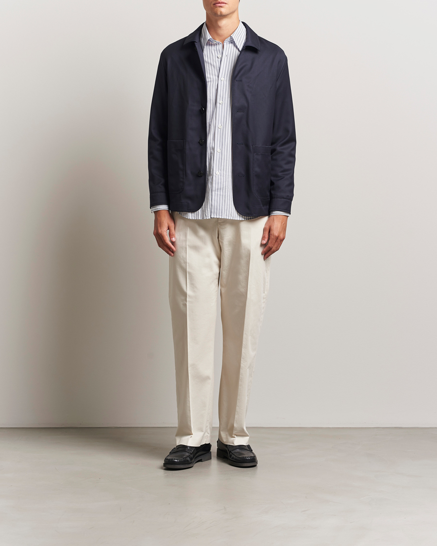 Herren | Hosen | NN07 | Paw Relaxed Fit Pleated Chinos Ivory