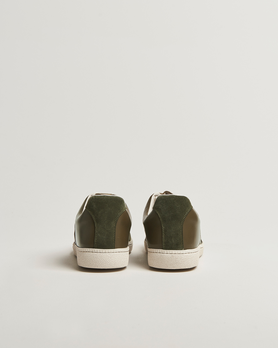 Herren | Sneaker | Sweyd | Nappa/Suede Army Trainer Green
