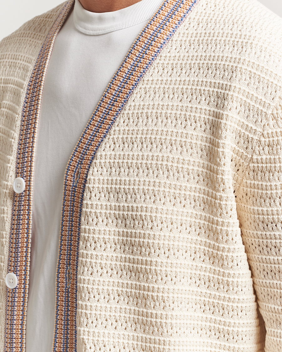 Herren | Pullover | NN07 | Josh Knitted Cardigan Ivory