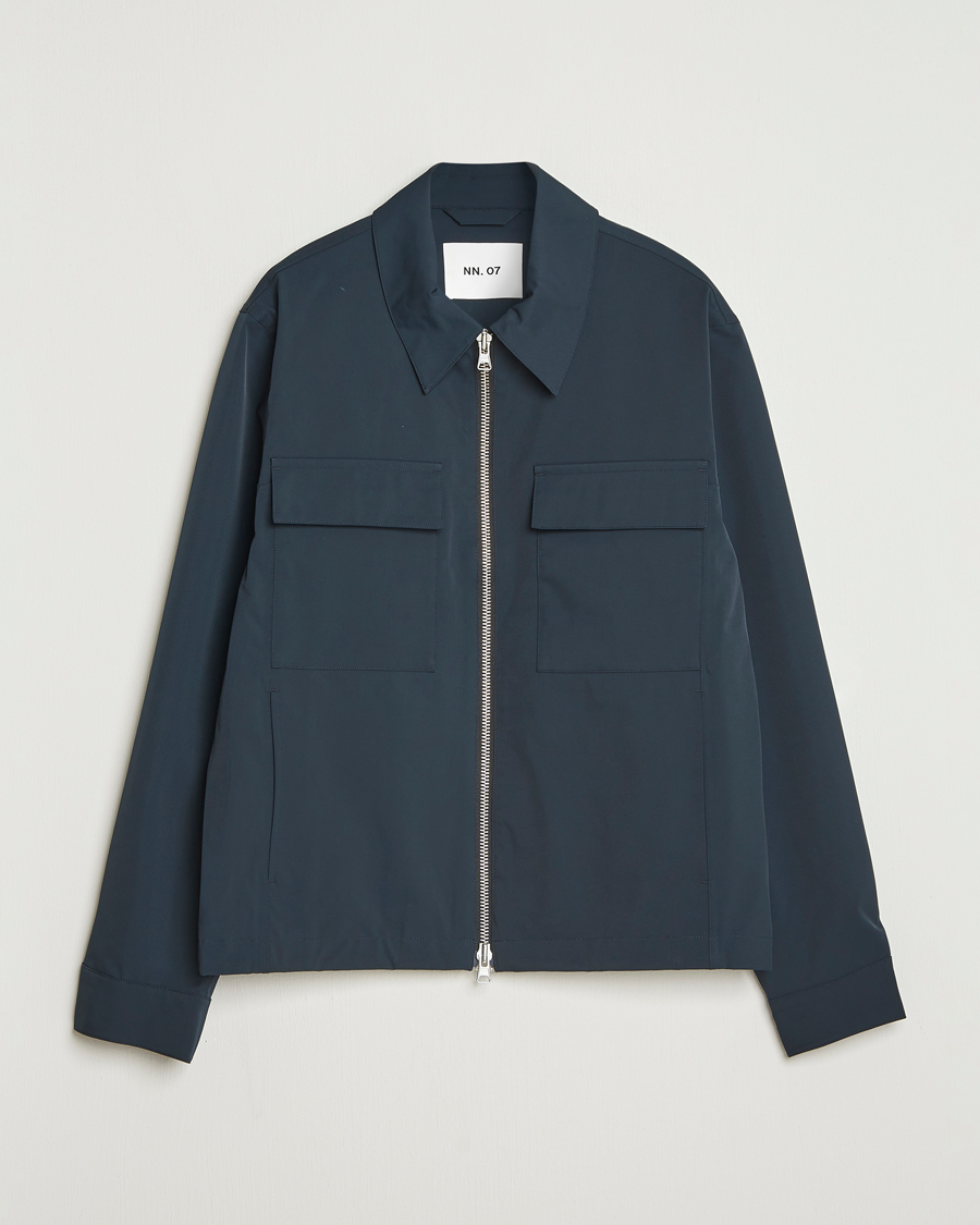 Herren | Jacken | NN07 | Alban Bomber Jacket Navy Blue
