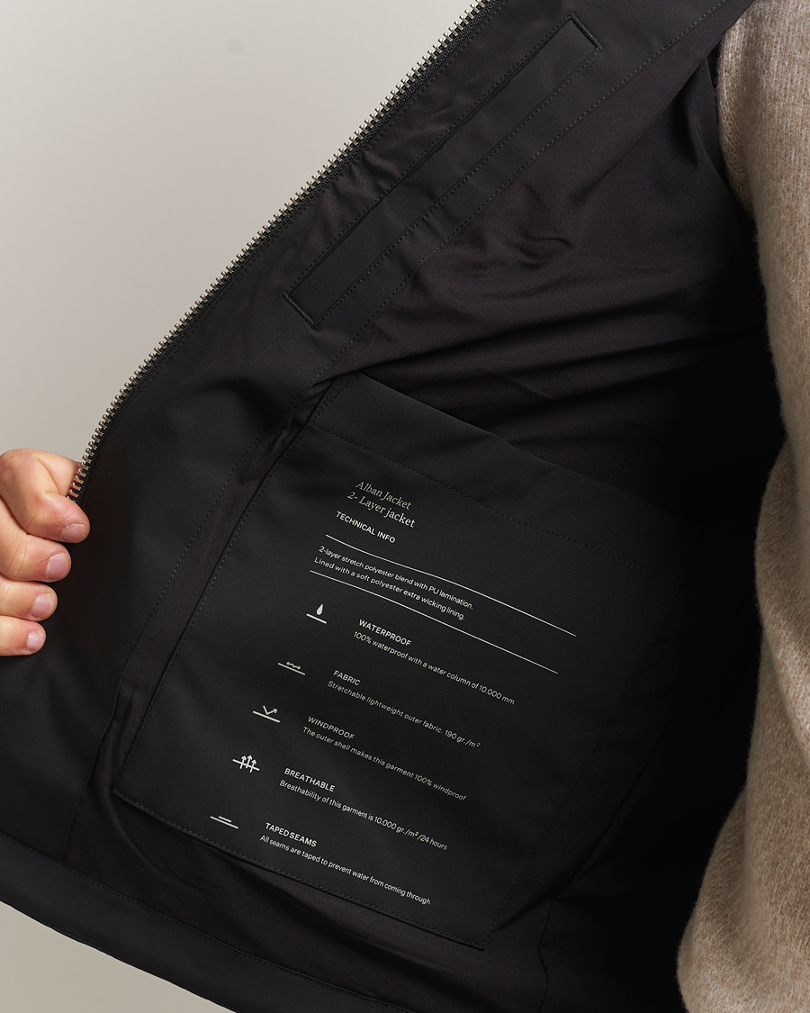 Herren | Jacken | NN07 | Alban Bomber Jacket Black