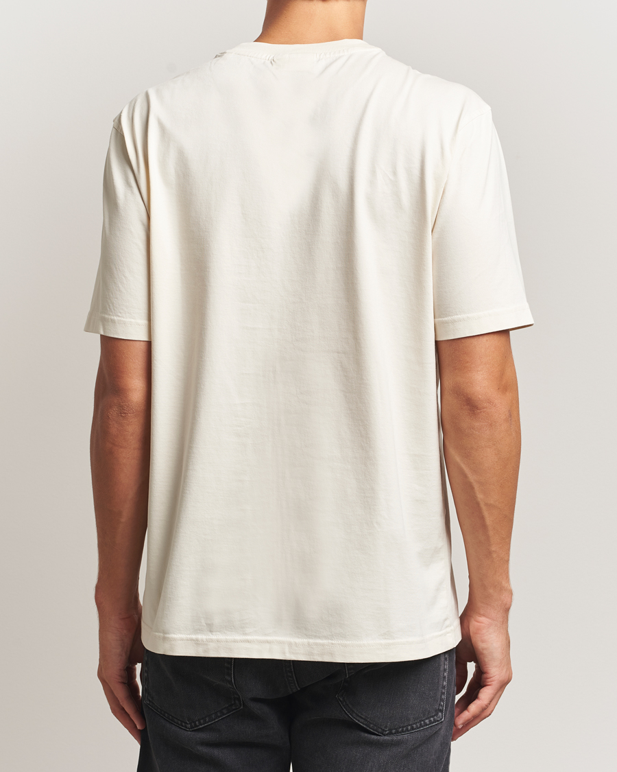 Herren | T-Shirts | NN07 | Abel Logo Crew Neck T-Shirt Ivory