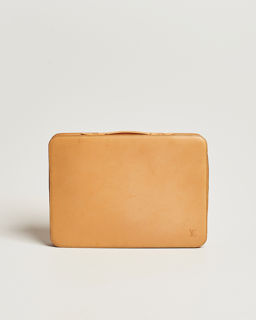 Herren | Louis Vuitton Pre-Owned Briefcase Leather   | Louis Vuitton Pre-Owned | Briefcase Leather  