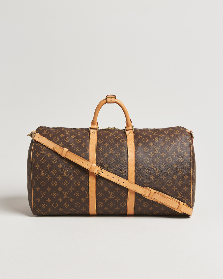 Herren | Louis Vuitton Pre-Owned Keepall Bandoulière 55 Monogram | Louis Vuitton Pre-Owned | Keepall Bandoulière 55 Monogram