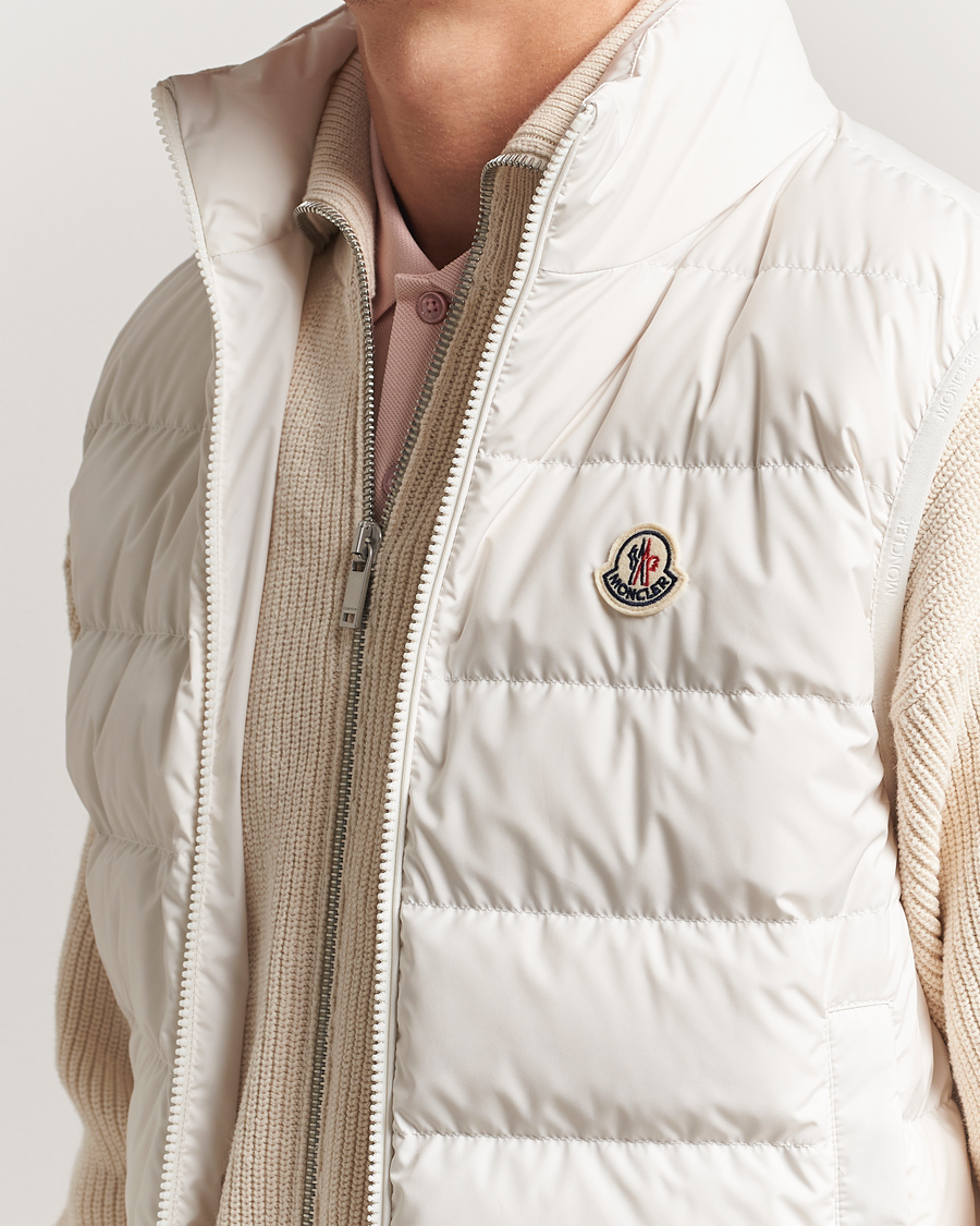 Herren | Jacken | Moncler | Contrin Down Vest Off White