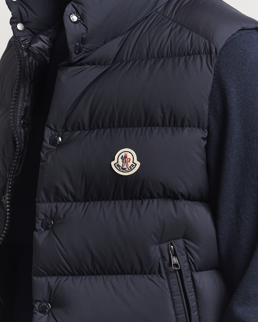 Herren | Westen | Moncler | Tibb Matte Down Vest Navy