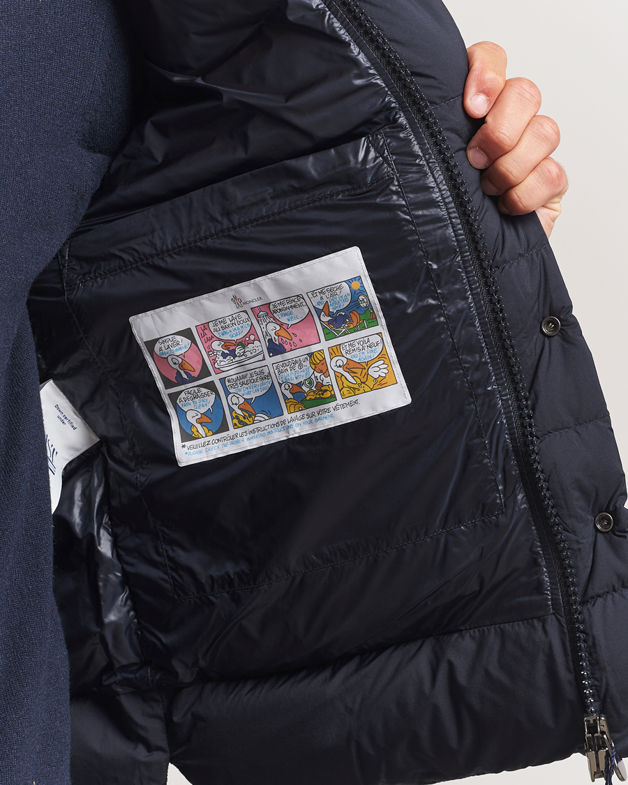 Herren | Westen | Moncler | Tibb Matte Down Vest Navy