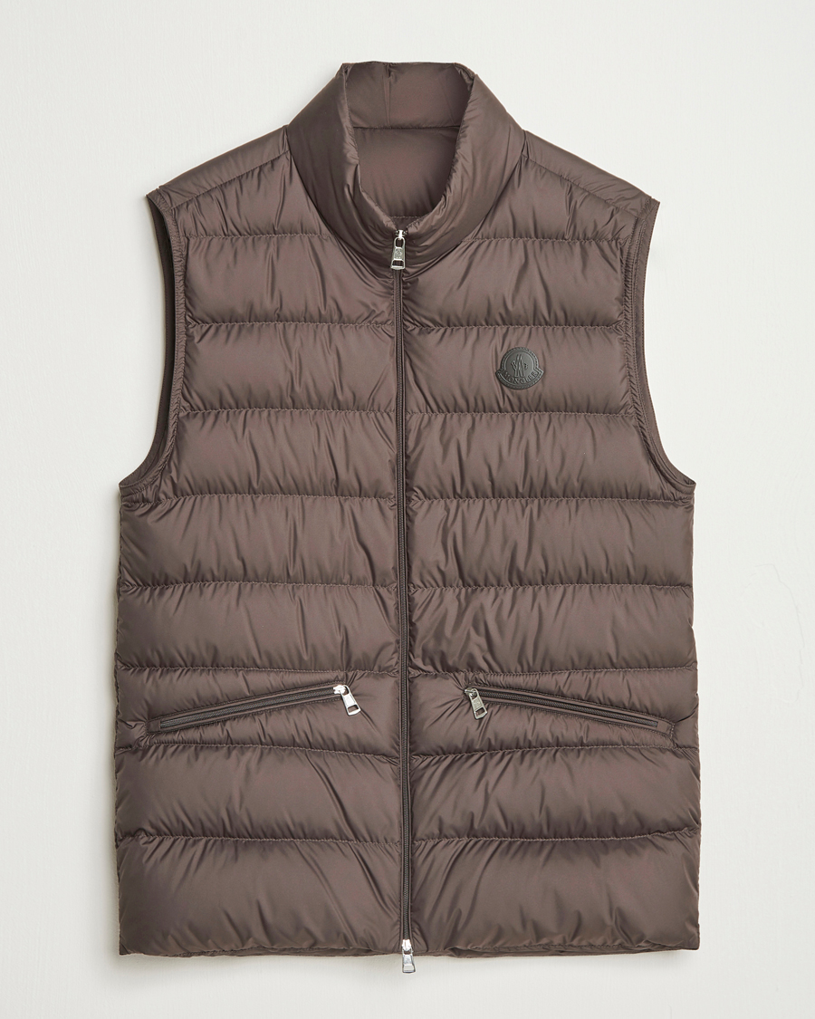 Herren | Westen | Moncler | Treompan Down Vest Brown