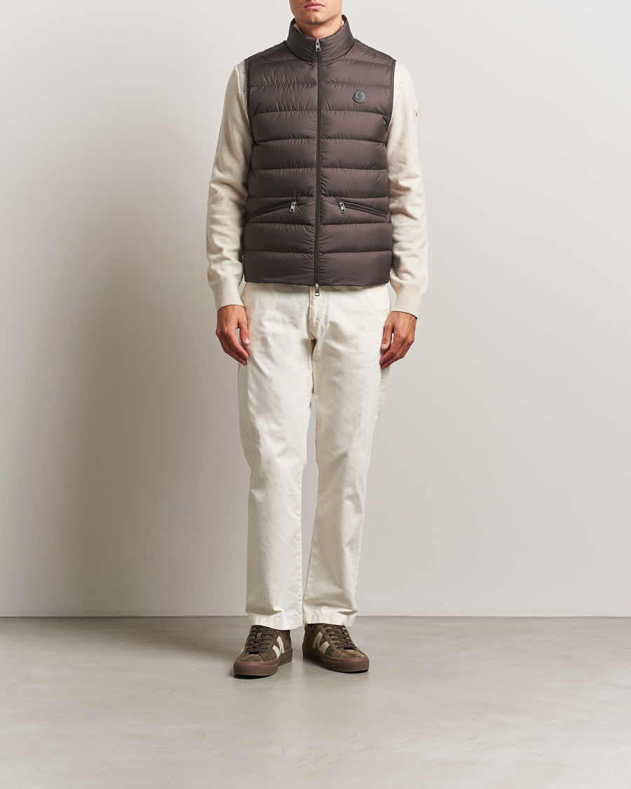 Herren | Westen | Moncler | Treompan Down Vest Brown