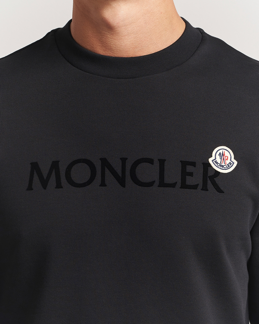 Herren | Pullover | Moncler | Lettering Logo Sweatshirt Black