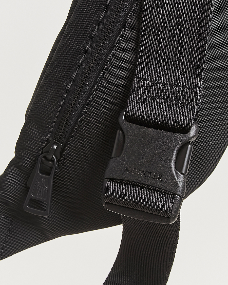 Herren | Moncler Durance Small Belt Bag Black | Moncler | Durance Small Belt Bag Black