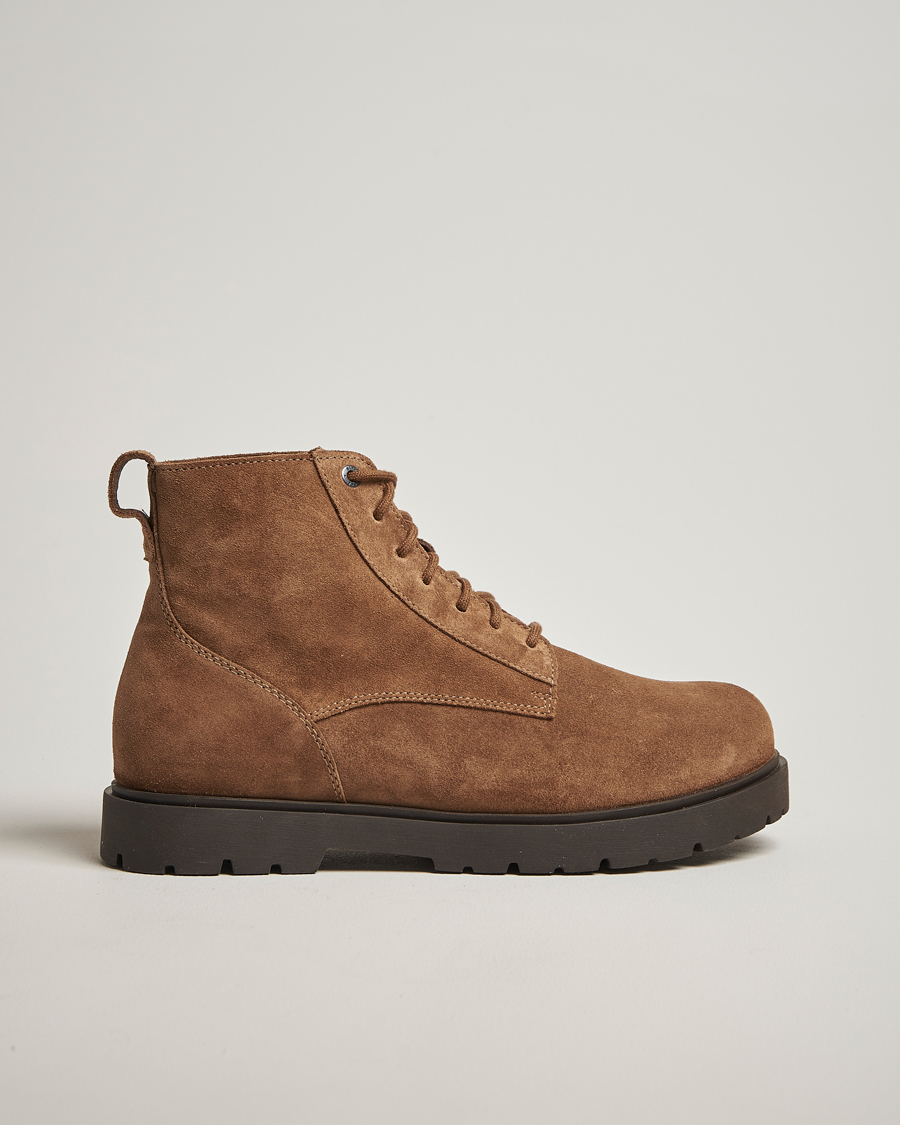 Herren | Boots | BIRKENSTOCK | Highwood Suede Lace Boot Dark Tea