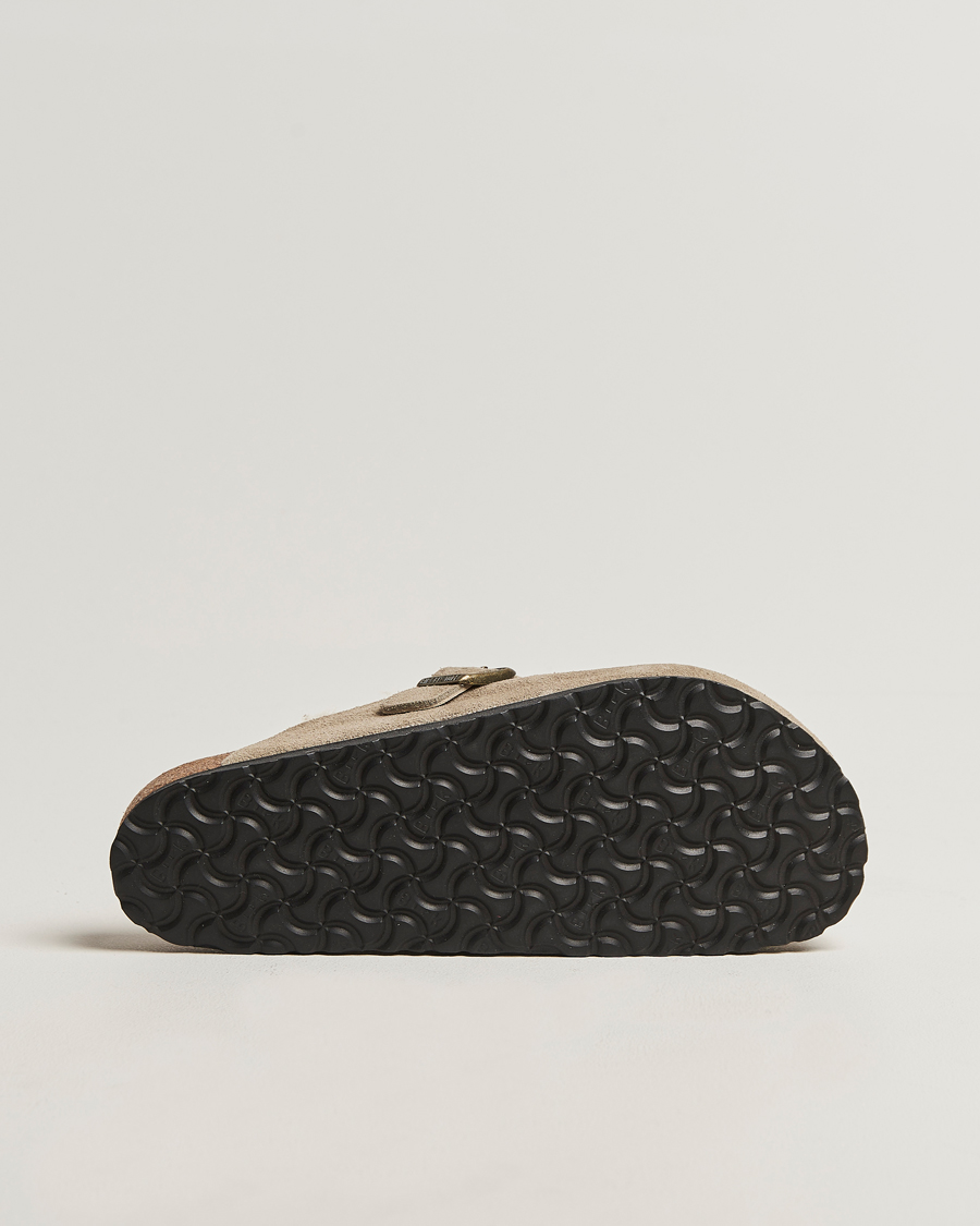 Herren | Sandalen & Pantoletten | BIRKENSTOCK | Boston Shearling Taupe Suede