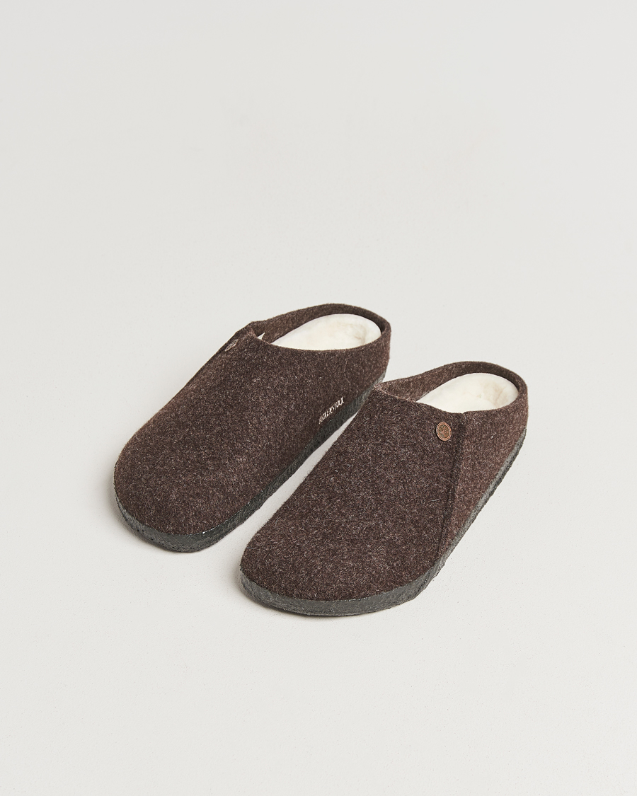 Herren | Sandalen & Pantoletten | BIRKENSTOCK | Zermatt Shearling Wool Felt Mocca
