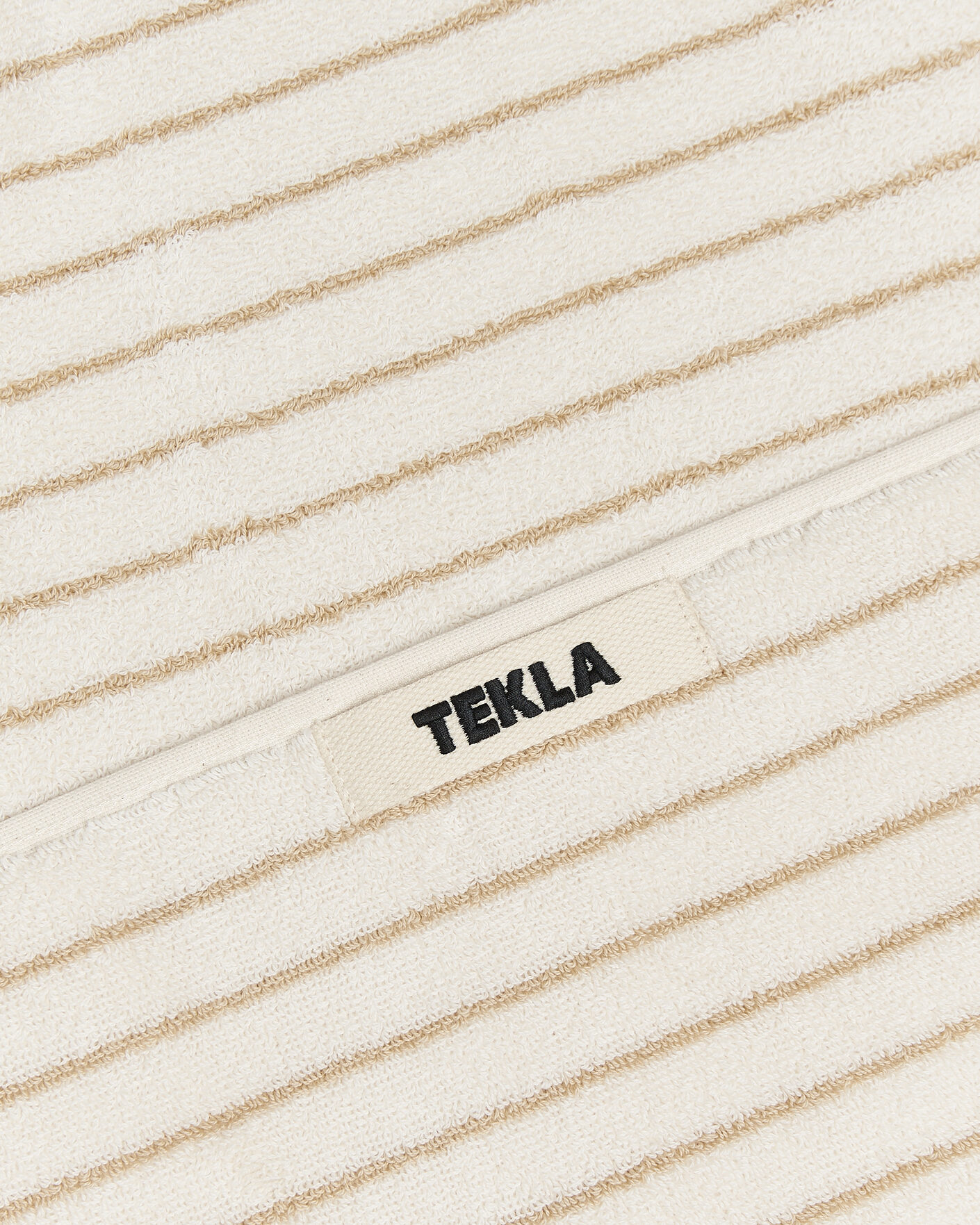 Herren | Textilien | Tekla | Organic Terry Bath Towel Sienna Stripes