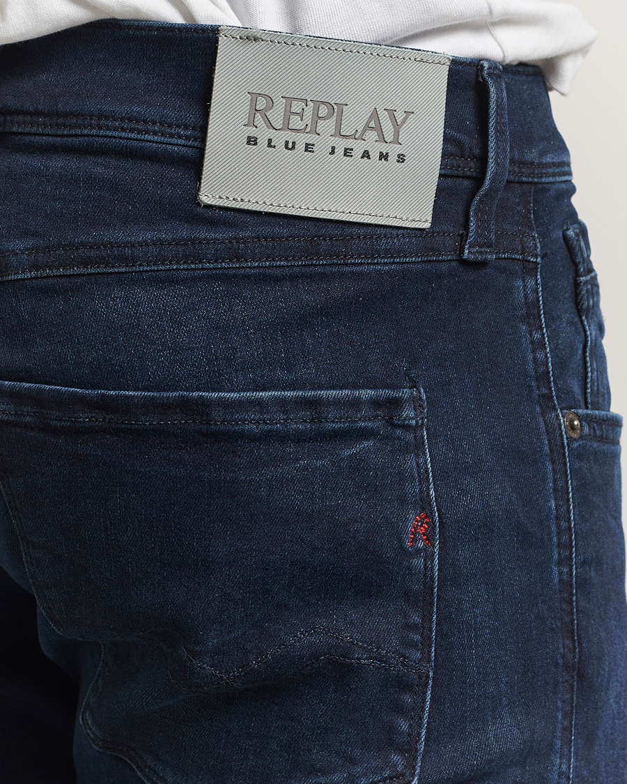 Herren | Jeans | Replay | Anbass Hyperflex Dust Jeans Blue Black