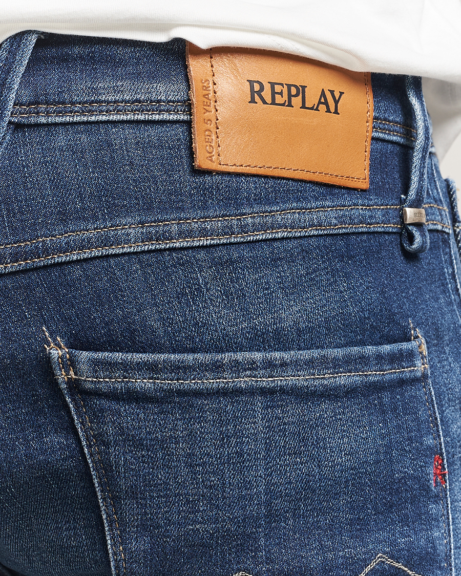 Herren | Jeans | Replay | Anbass 5 Years Wash Jeans Medium Blue