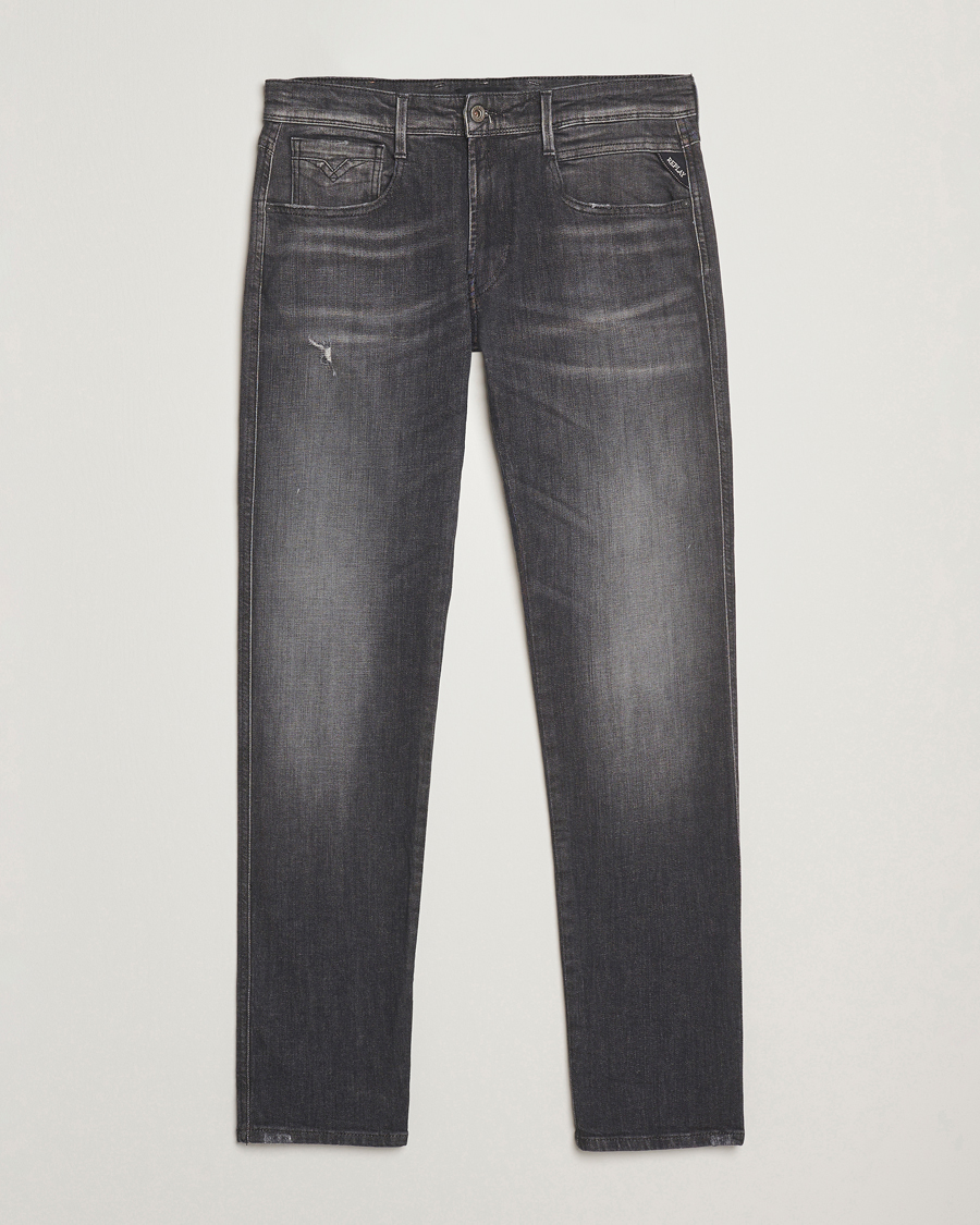 Herren | Jeans | Replay | Anbass 5 Years Wash Jeans Washed Black