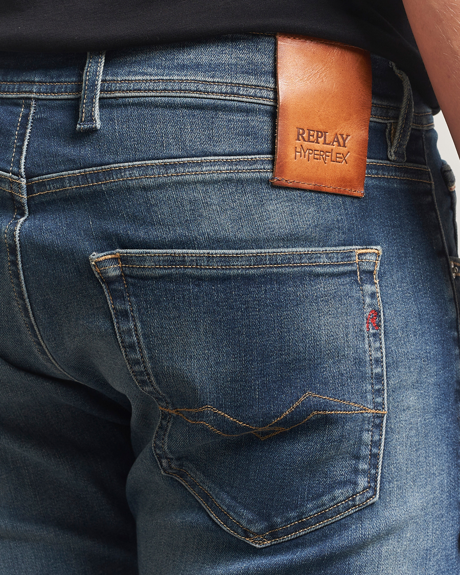 Herren | Jeans | Replay | Grover Hyperflex Dust Jeans Medium Blue
