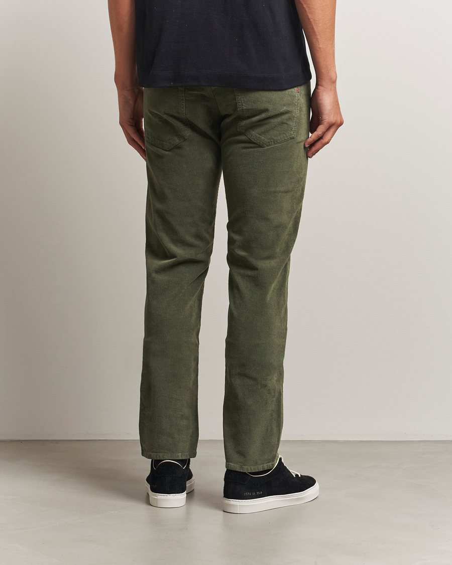 Herren | Hosen | Replay | Grover Corduroy 5-Pocket Pants Dark Green